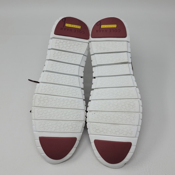 Cole Haan Women’s Size 8 B Zerogrand Suede Wingtip Oxfords Wild Ginger Pre-owned - Picture 5 of 10